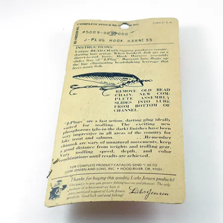 Luhr Jensen Hook Harness Tackling, Nickel, 6g, Kulkedja, #2811