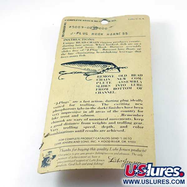 Luhr Jensen Hook Harness Tackling, Nickel, 6g, Kulkedja, #2811