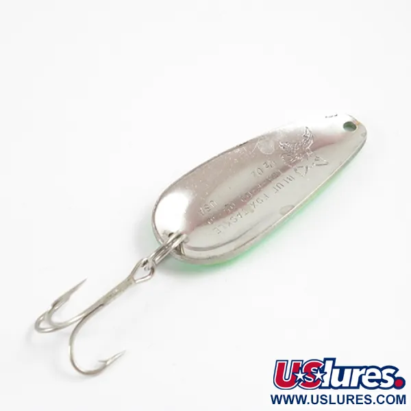 Blue Fox Tor-P-Do Skeddrag, Grön/Röd/Nickel, 14g, Röda Rutor, #2812