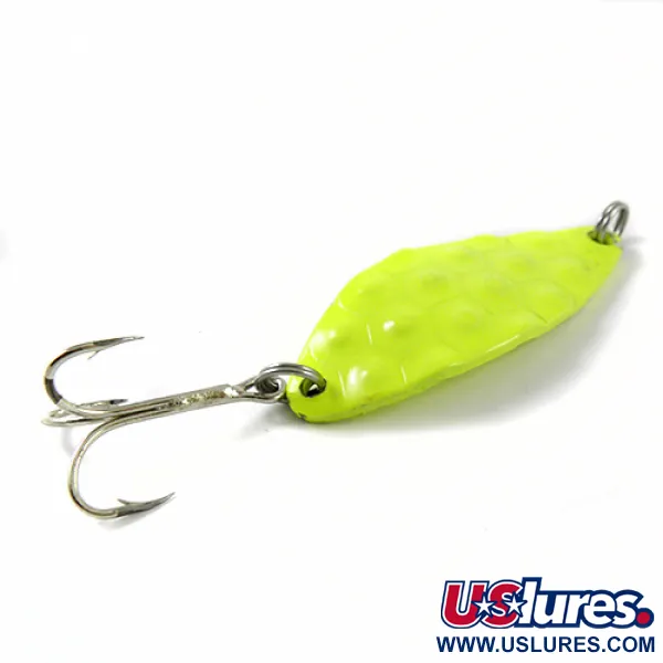 Gibbs KOHO Skeddrag, Chartreuse, 14g, Hamrad yta, #2813