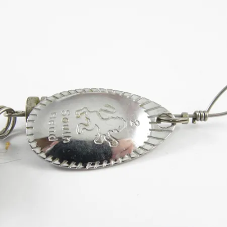 South Bend 2 Spinnare, Nickel, 5,5g, Fjäderklädd, #2817