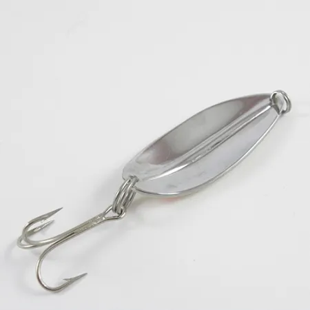 TODDCO Main liner Glow Skeddrag, Vit/Röd/Nickel, 12,5g, #2839