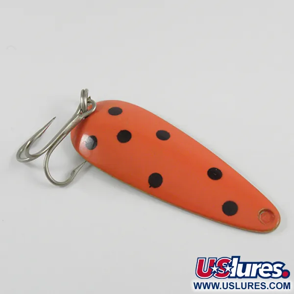 Len Thompson #2 Skeddrag, Röd / Svart / Mässing, 28g, #2841