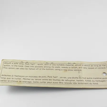 Weedless Johnson Silver Minnow Skeddrag, Silver, 1.5g, Vasskyddad, #2844