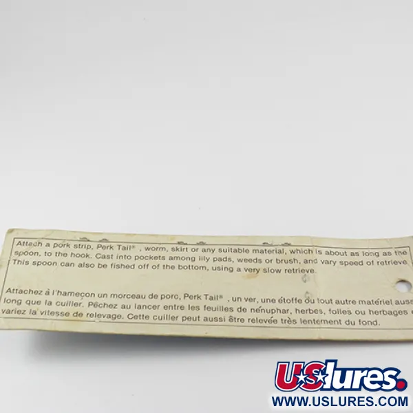 Weedless Johnson Silver Minnow Skeddrag, Silver, 1.5g, Vasskyddad, #2844