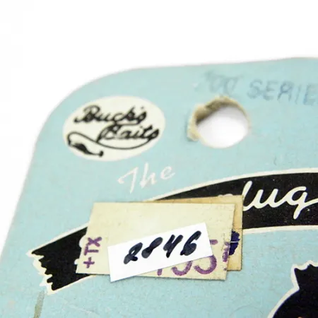 Buck Perry Spoonplug 700 Series, Röd/Creme, 21g, Vintage, #2846