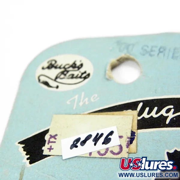 Buck Perry Spoonplug 700 Series, Röd/Creme, 21g, Vintage, #2846