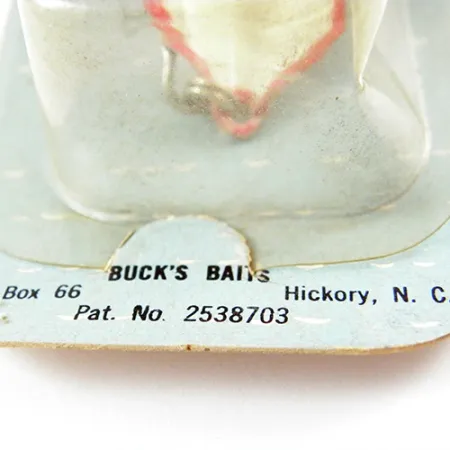 Buck Perry Spoonplug 700 Series, Röd/Creme, 21g, Vintage, #2846