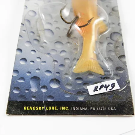 Renosky Sonic Swing Minnow Hybridspinnare, Guld, 7g, Guldsked, #2849