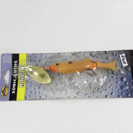 Renosky Sonic Swing Minnow Hybridspinnare, Guld, 7g, Guldsked, #2849