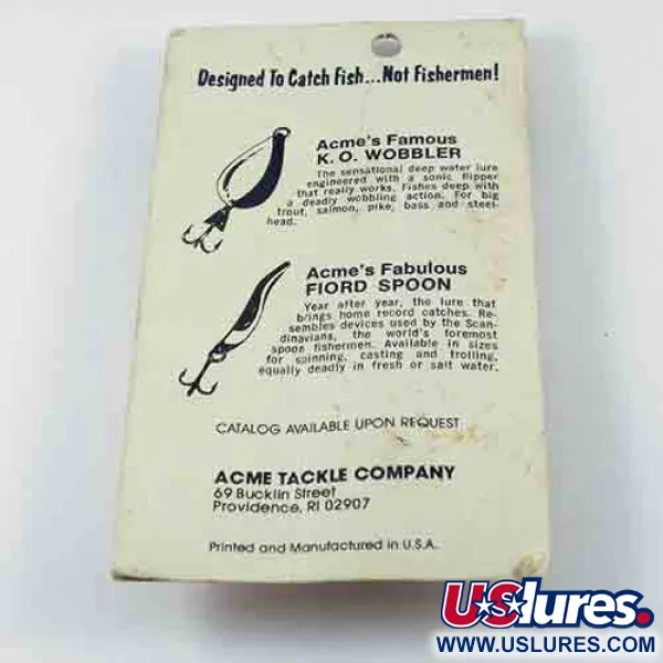 Acme Kastmaster Skeddrag, Nickel, 10,5g, Röd Huggbricka, #2851