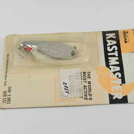 Acme Kastmaster Skeddrag, Nickel, 10,5g, Röd Huggbricka, #2851