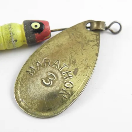 Marathon 3 Spinnare, Mässing, 5,5g, Ekorrsvans, #2873