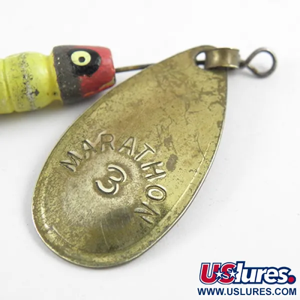 Marathon 3 Spinnare, Mässing, 5,5g, Ekorrsvans, #2873