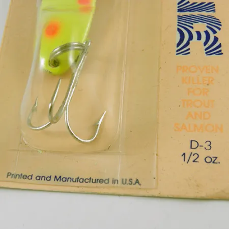 Acme Dazzler #3 Skeddrag, Gul/Röd/Nickel, 17g, Gäddfiske, #2884