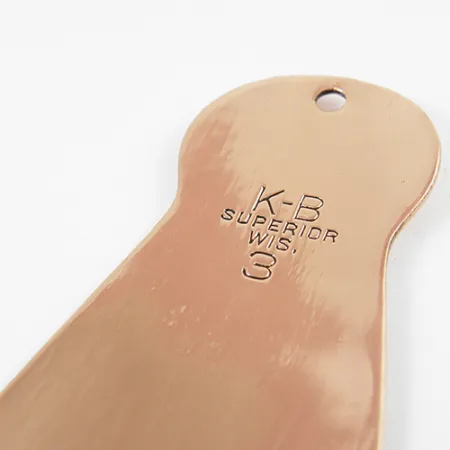 K-B Bait K-B Spoon 3 Skeddrag, Koppar, 25g, Vintage USA, #2912