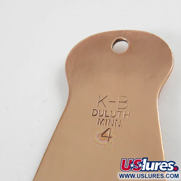K-B Bait K-B Spoon 4 Skeddrag, Koppar, 40g, Superior-modell, #2930