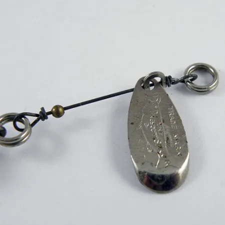 Prescott Spinner Spinnare, Nickel, 4g, Curly tail-jigg, #2933