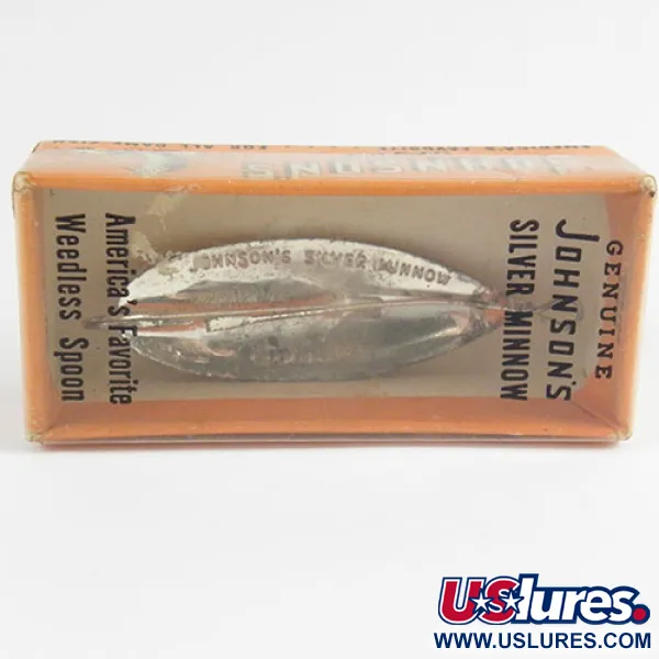 Johnson Silver Minnow Vassdrag, Silver, 5g, Silverpläterad, #2934