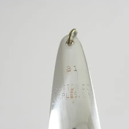 Sutton Spoon Skeddrag, Nickel / Koppar, 8g, Tunn Mässing, #2941