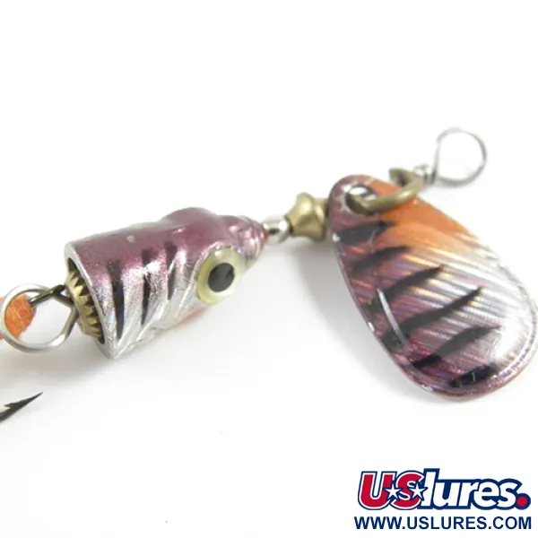 Blue Fox Vibrax Shallow Spinnare, Rainbow Perch, 4g, Fjäder, #2948