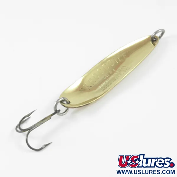 Luhr Jensen Krocodile Die #4 Skeddrag, Hamrad mässing, 14g, #2956