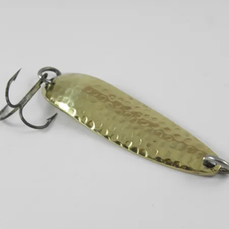 Luhr Jensen Krocodile Die #4 Skeddrag, Hamrad mässing, 14g, #2956