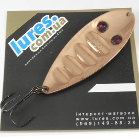 Paul Bunyan Ruby Spoon Skeddrag, Koppar, 25g, Röda Ögon, #2960