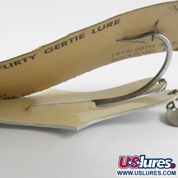 Weedless Flirty Gertie Skeddrag, Nickel / Röd, 21g, Vasskyddat, #2961