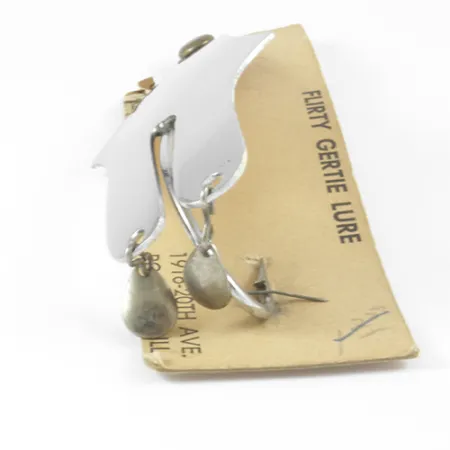 Weedless Flirty Gertie Skeddrag, Nickel / Röd, 21g, Vasskyddat, #2961