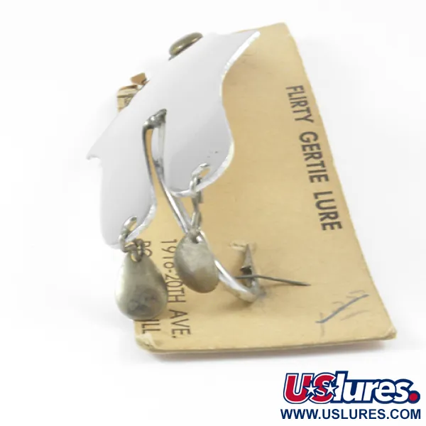 Weedless Flirty Gertie Skeddrag, Nickel / Röd, 21g, Vasskyddat, #2961