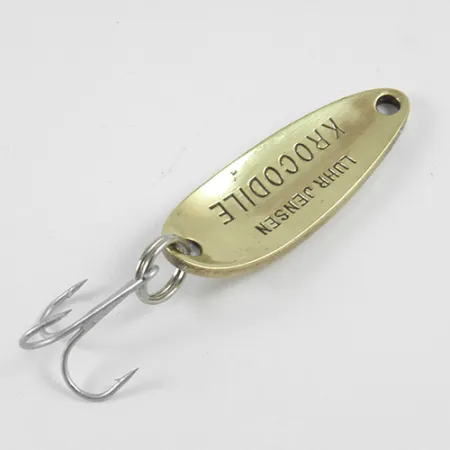 Luhr Jensen Krocodile Skeddrag, Guld / Röd, 9g, Långkastande, #2965