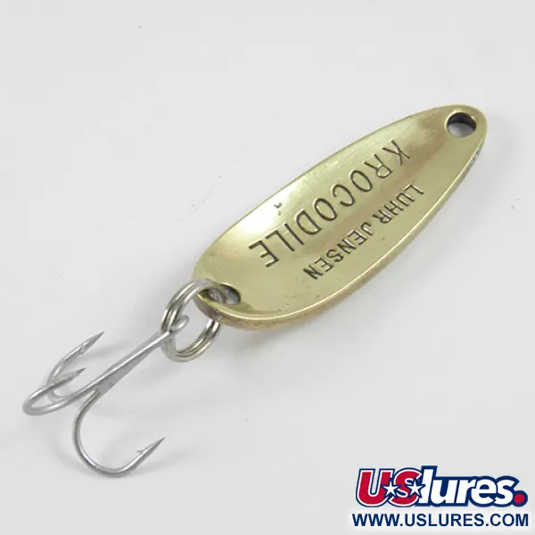 Luhr Jensen Krocodile Skeddrag, Guld / Röd, 9g, Långkastande, #2965