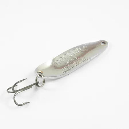 Luhr Jensen Krocodile Die #3 Skeddrag, Nickel / Grön, 10g, #2967