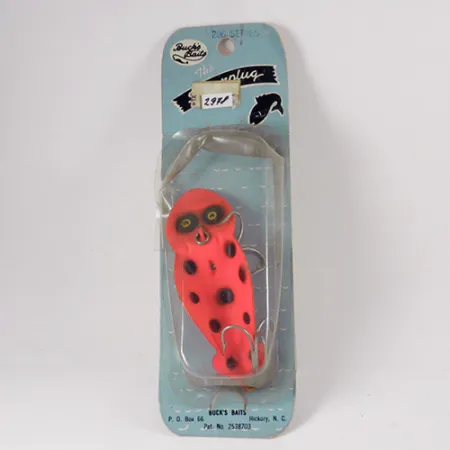 Buck Perry Spoonplug Series 200 Skeddrag, Röd / Svart, 17g, #2978