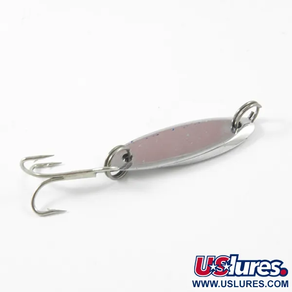 Johnson Splinter Skeddrag, Nickel / Blå, 4.5g, Slank Profil, #2984