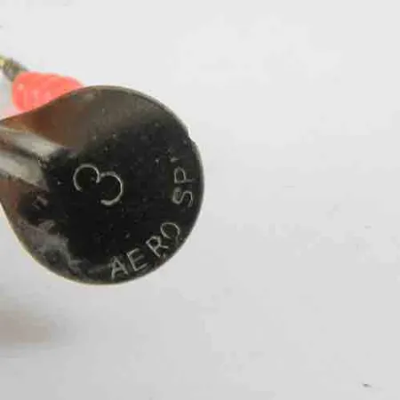 Aeroplane Spinner Aero spin 3 Propellerspinnare, Nickel/Röd, 4g, #2992