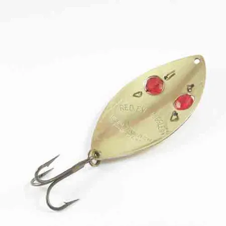 Hofschneider Red Eye Wiggler Skeddrag, Mässing, 21g, Röda Ögon, #2994