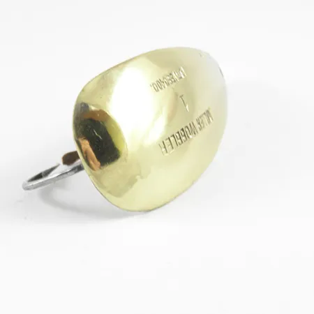 Miller Weedless Wobbler Skeddrag, Guld, 14g, Vasskydd, #2995