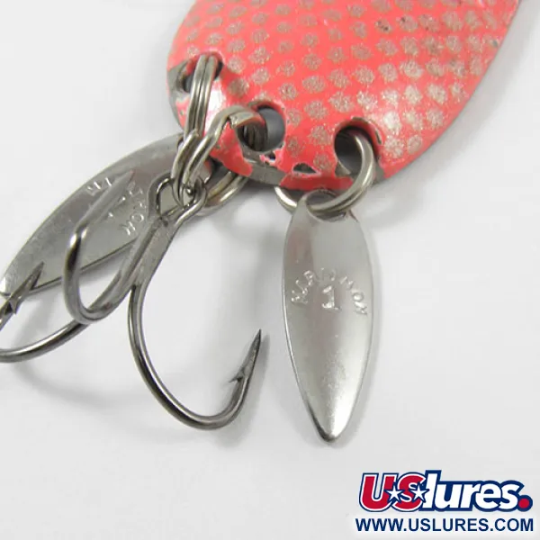 Marathon Marathon Skeddrag, Röd / Nickel, 12g, Spinnarblad, #3002