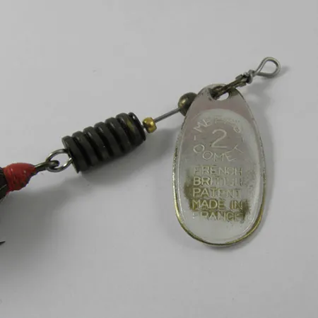 Mepps Comet 2 Spinnare, Nickel, 4.5g, Ekorrsvans, #3005