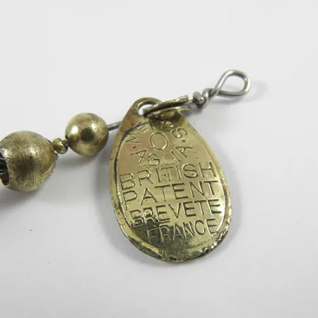 Mepps Aglia 0 Spinnare, Mässing, 2,5g, Klassisk Design, #3026