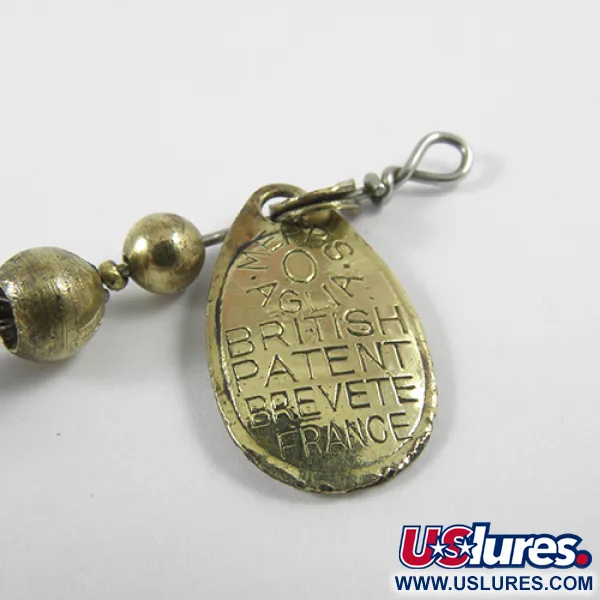 Mepps Aglia 0 Spinnare, Mässing, 2,5g, Klassisk Design, #3026