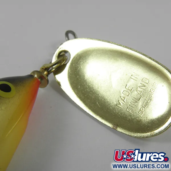 Blue Fox Vibrax Minnow Spin 2 Spinnare, Guld, 7g, Guldpläterad, #3032