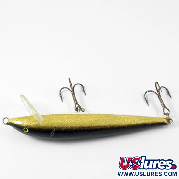 Rapala Countdown sjunkande vobbler, Guld Natur, 16g, balsaträ, #3033
