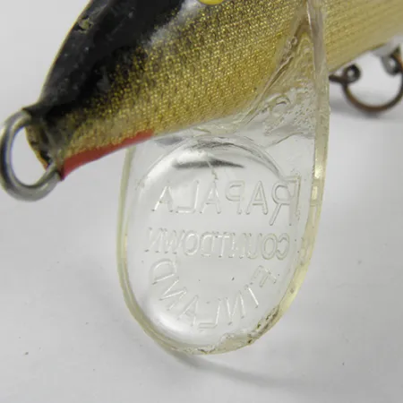 Rapala Countdown sjunkande vobbler, Guld Natur, 16g, balsaträ, #3033