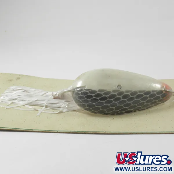 Hydro Lures Weedless Hydro Spoon, Vit/Grå/Röd, 14g, Vasskyddat, #3039