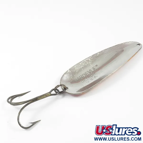 Eppinger Dardevle Skeddrag, Röd/Orange/Nickel, 28g, Vintage, #3044