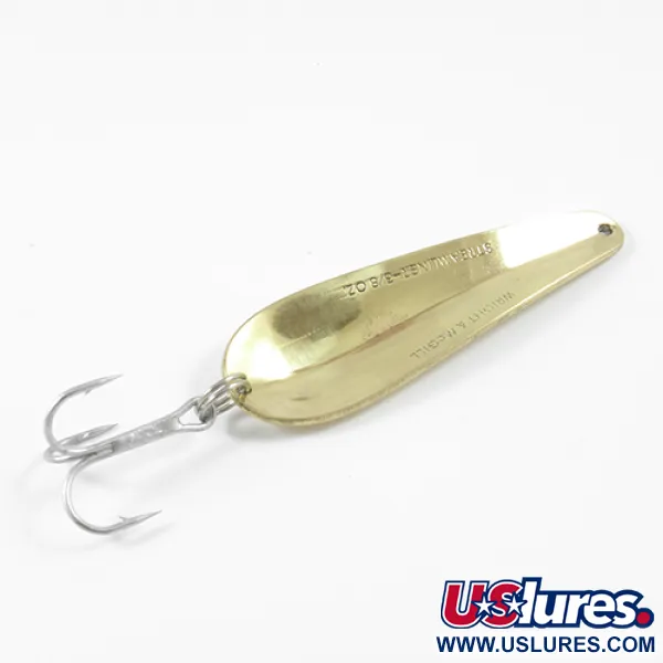 Wright & McGill Streamliner Skeddrag, Guld, 11g, Guldpläterad, #3056