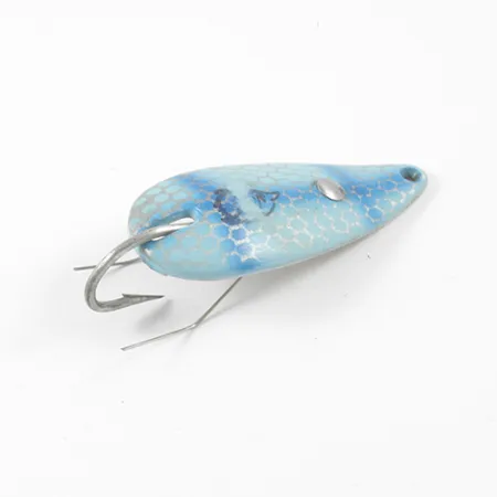 Eppinger Weedless Dardevle Spinnie Skeddrag, Blå/Nickel, 9g, Vasskydd, #3058